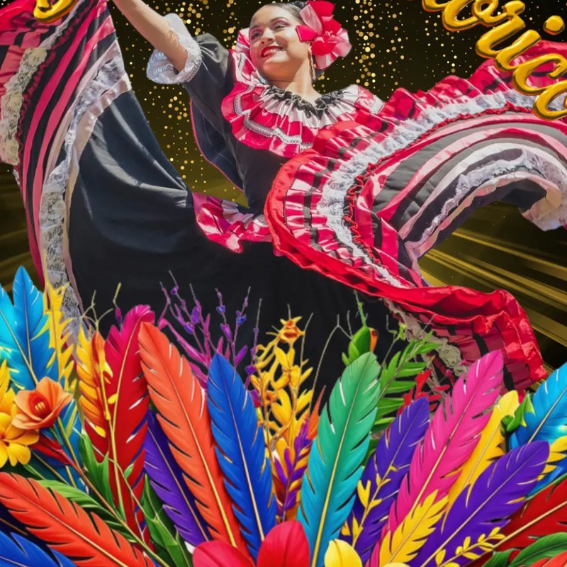 Ballet Folklorico, performing at Noche de Fiesta